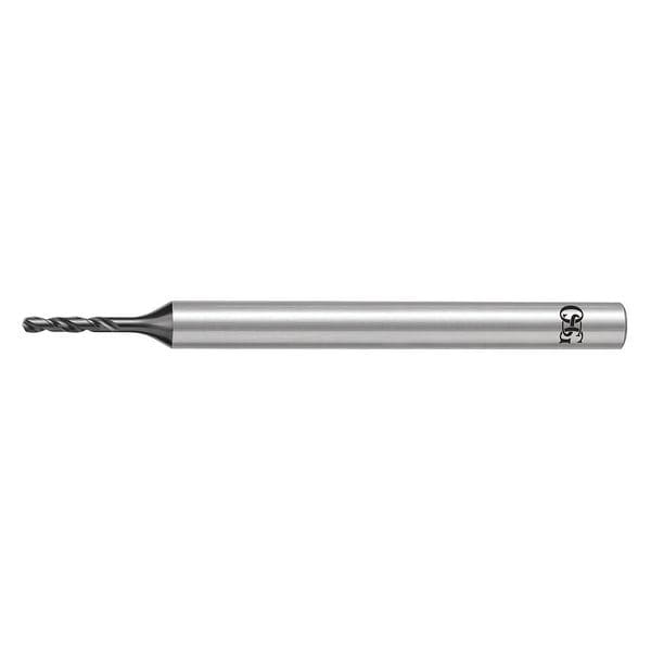 Osg Micro Drill, 0.1299, Carbide, 18.00mm Flute - 3300330