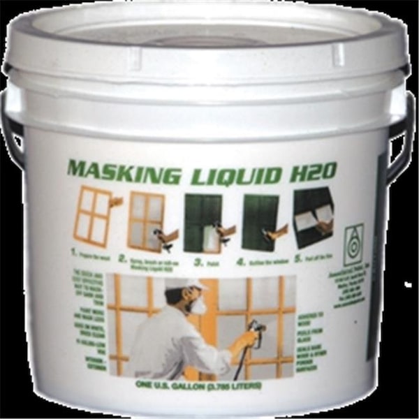 Pintura Asociada 80-400-1 Galón de Líquido Transparente para Enmascarar H2O - 839793000009