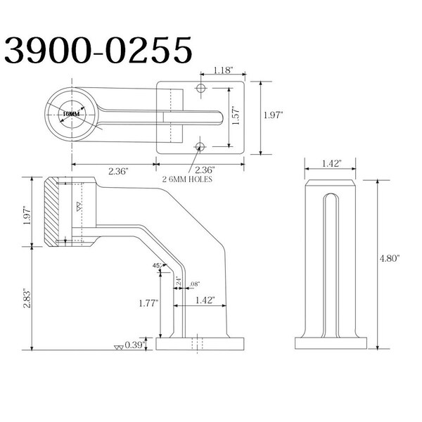 H & H Industrial Products Compact Hand Tapper On Magnetic Base - 3900-0255