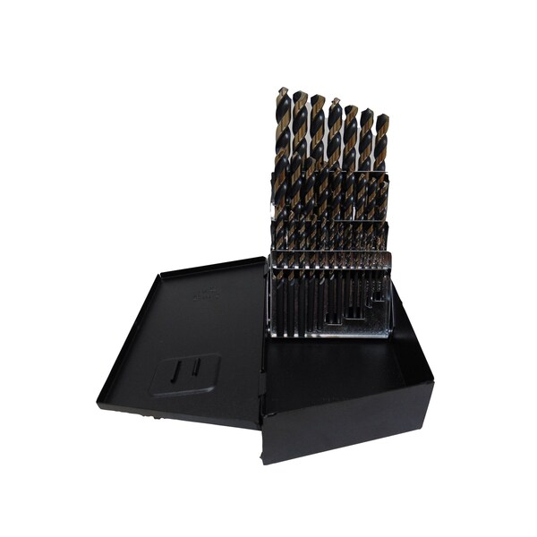 Norseman By Viking Drill And Tool 29 Piece Jobber Drill Set 1/16" to 1/2 in. - 41611