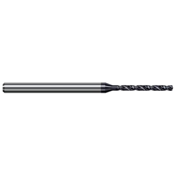 Harvey Tool High Performance Drill for Hardened Steels, 1.524 mm, Number of Flutes: 2 - ARY0600-C6