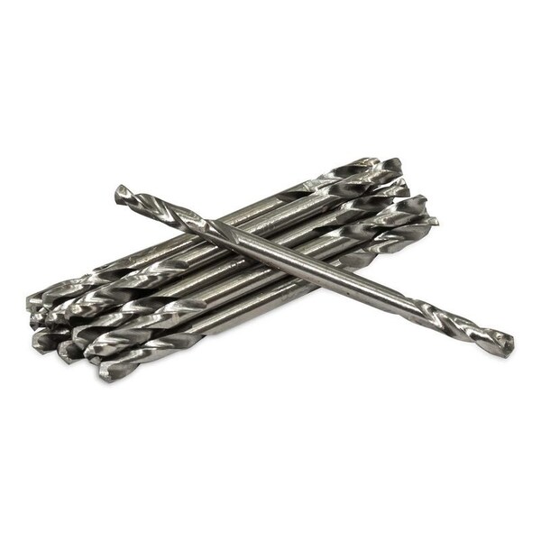 A E S Industries 1/8in Double End HSS Drill Bit, 12 per tube, PK/12, 12PK - 221