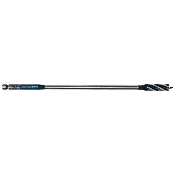 Century Drill & Tool Speed Cut Auger Bit 1/2 X 12 Overall Lgth 1-3/4 Flute Lgth 3/8 Shank - 38233