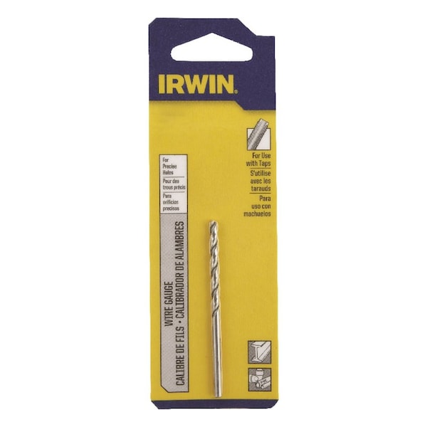 Irwin Irwin #60 X 1-5/8 in. L High Speed Steel Wire Gauge Bit Straight Shank 1 pc - 81160