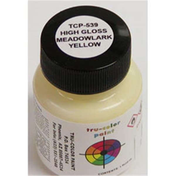 Pintura Tru-Color TCP539 de 1 oz de alto brillo Meadowlark - Amarillo