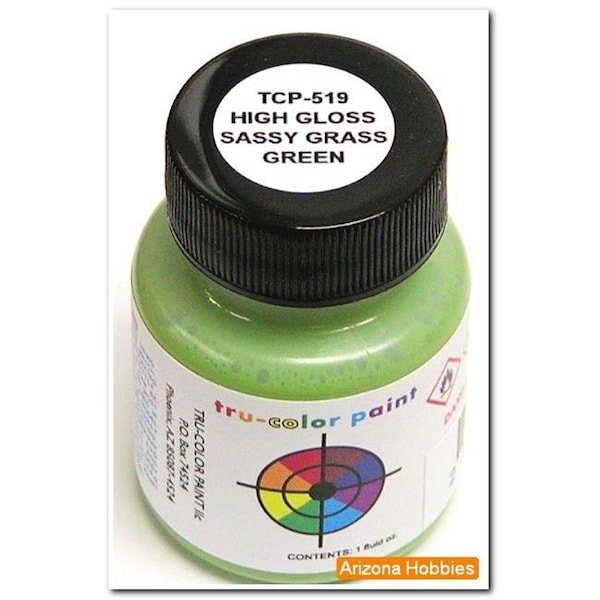 Pintura Tru-Color TCP519 1 oz Sassy Grass - Verde - TCP519