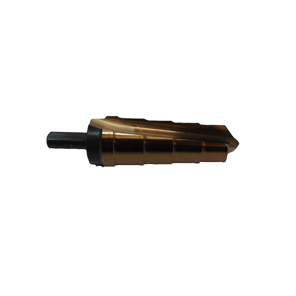 Norseman By Viking Drill And Tool 13/16" to 1-1/16" 78-GR Gold Oxide HSS Step Reamer - 83730