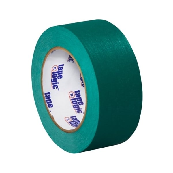 Cinta Tape Logic® Masking Tape, 4.9 Mil, 2" x 60 yds., Verde Oscuro, 12 por caja - T93700312PKE