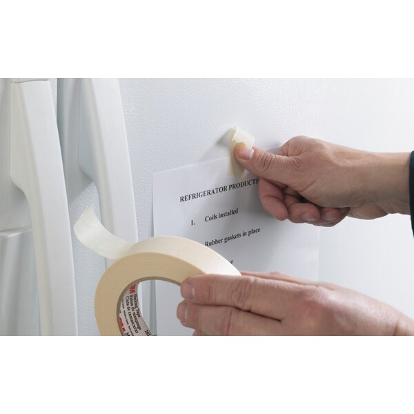 Cinta para enmascarar 3M, Beige, 48mm x 55m, Paquete de 24 - 70006403045