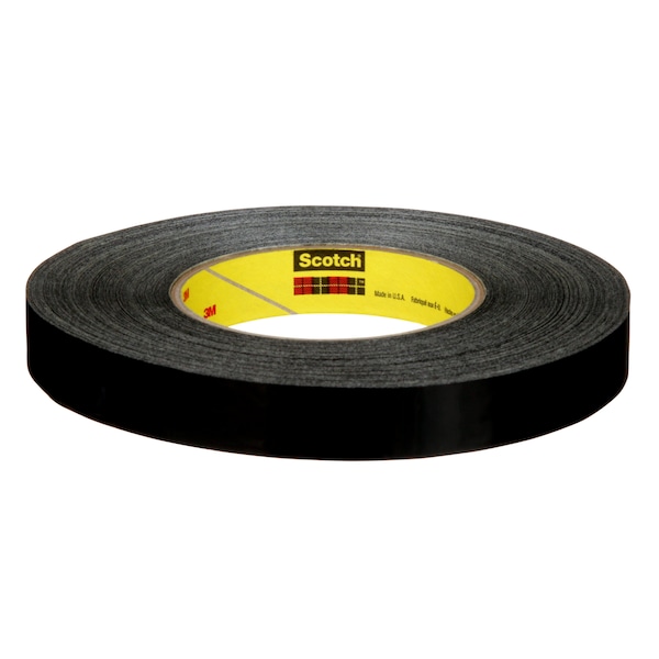 Cinta de enmascarar 3M, Negro, 3/4"x60 Yd., Paquete de 48 - 226