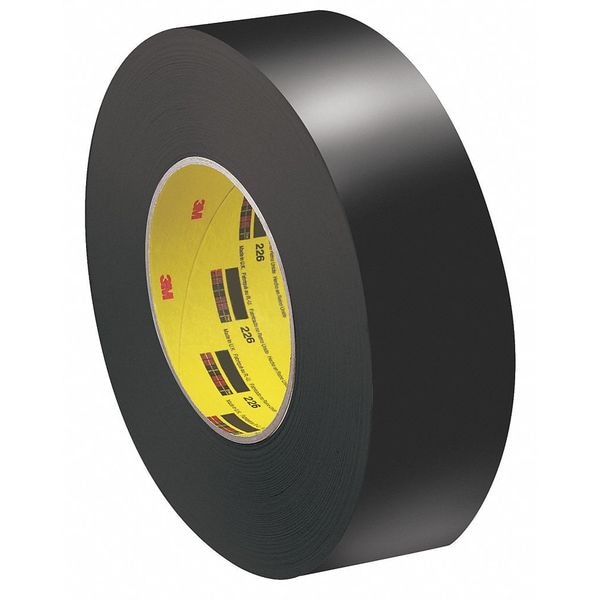 Cinta de enmascarar 3M, Negro, 3/4"x60 Yd., Paquete de 48 - 226