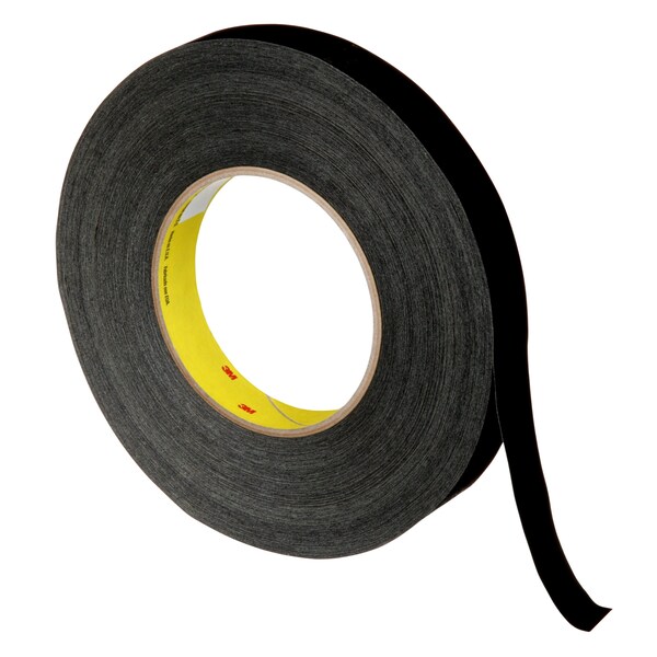 Cinta de enmascarar 3M, Negro, 3/4"x60 Yd., Paquete de 48 - 226
