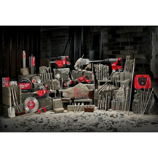 Milwaukee Tool SDS-MAX and SPLINE Thick Wall Carbide Tipped Core Bit 5" - 48-20-5160