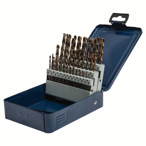 Walter Surface Technologies 1-60 Sst Drill Bit Set C/W Box - 01E619
