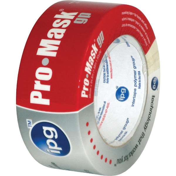 Cinta de enmascarar de uso general Intertape PG500 de 1.88 pulg. x 60 yd. - 5103