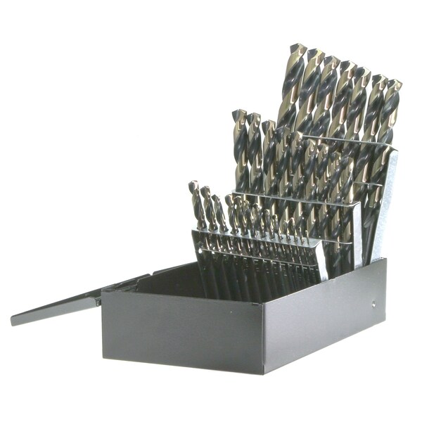 Drillco 29PC NITRO DRILL BIT SET 1/16-1/2 BY 64ths - 400N29