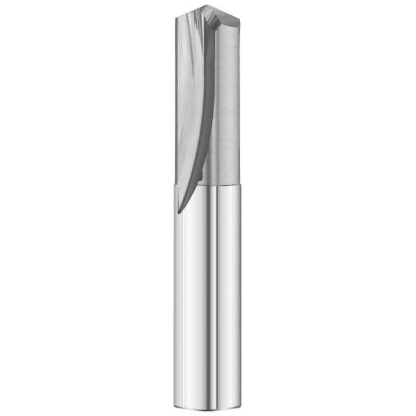 Fullerton Tool 2-Flute - Notched Point - 1570 Die Drills, Straight, Notched, Standard, 3/16 - 17528