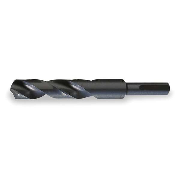 Chicago-Latrobe 118 Degree Silver & Deming Drill with 1/2 Reduced Shank Chicago-Latrobe 190F Steam Oxide HSS RHS/RHC 1IN - 52464