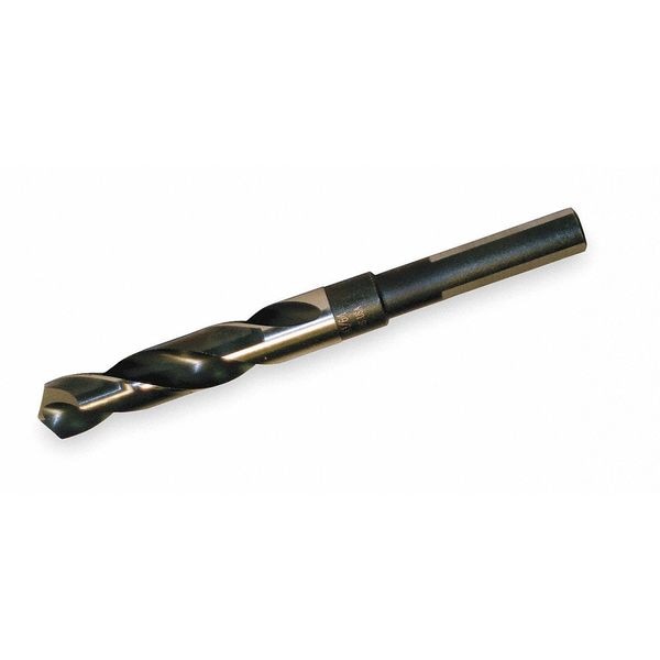 Cle-Line 118 Degree Silver & Deming Drill with 1/2 Reduced Shank Cle-Line 1877 Black & Gold HSS RHS/RHC 29/32 - C17056