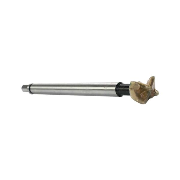 Big Horn 1 Inch Carbide Tipped Spur Bit - 1/2 Inch Shank with 3/8 Inch Hex End (Replaces Templaco MS-401-6C) - 70151