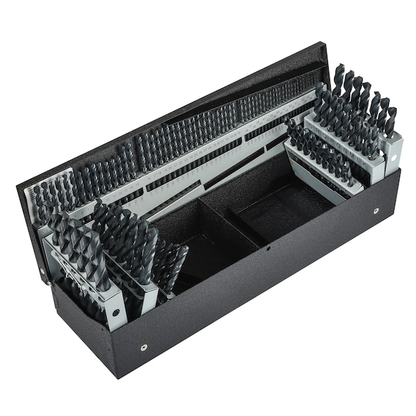 Precision Twist Drill HSS Steam Oxide 118° Jobber Drill Set Jobber Set R10/R18/R15 (x 115) - 099982