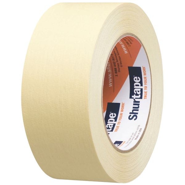 Cinta de enmascarar Shurtape, 48mm x 55m, amarilla, paquete de 24 - CP 102
