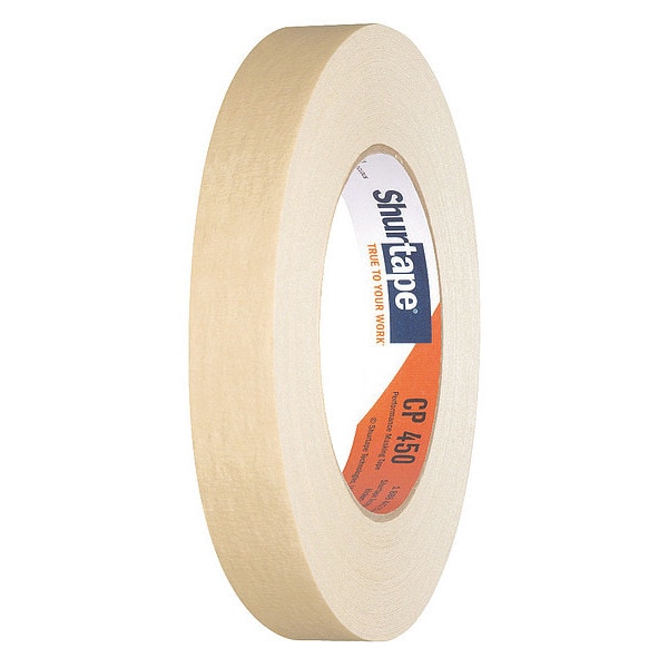 Cinta de enmascarar Shurtape, Natural, Diámetro, Paquete de 48 - CP 450
