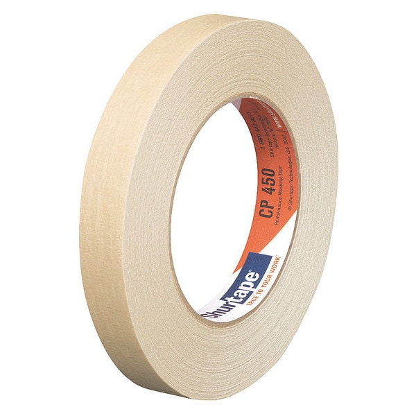 Cinta de enmascarar Shurtape, Natural, Diámetro, Paquete de 48 - CP 450