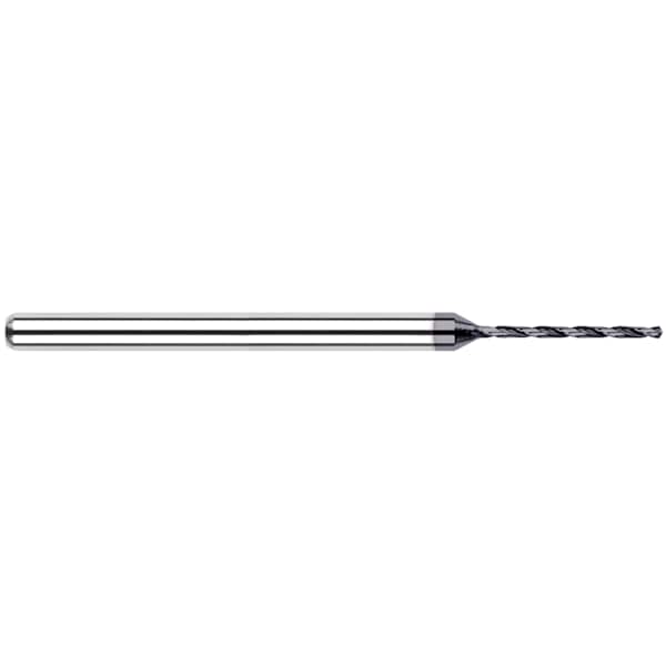 Harvey Tool Miniature Drill, 0.1250" (1/8), Finish - Machining: AlTiN - 20498-C3