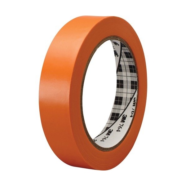 Cinta adhesiva de vinilo de uso general, color naranja - MMM764136ORG