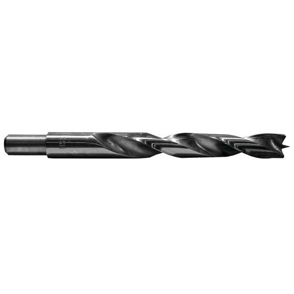 Century Drill & Tool Brad Point Wood Bit 3/4 Overall Lgth 7-13/16 Cutting Lgth 5-5/16 1/2Rs - 37248