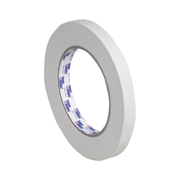 Cinta de enmascarar Tape Logic® 2400, 5.6 Mil, 1/2" x 60 yards, Natural, 72 unidades por caja - T9332400