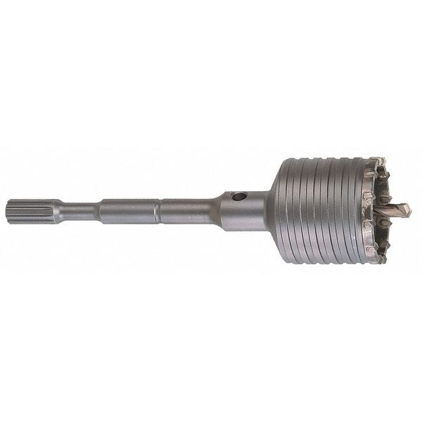 Bosch Spline Core Bit W/Shank, 3 9/16 In, 22 L - HC8045