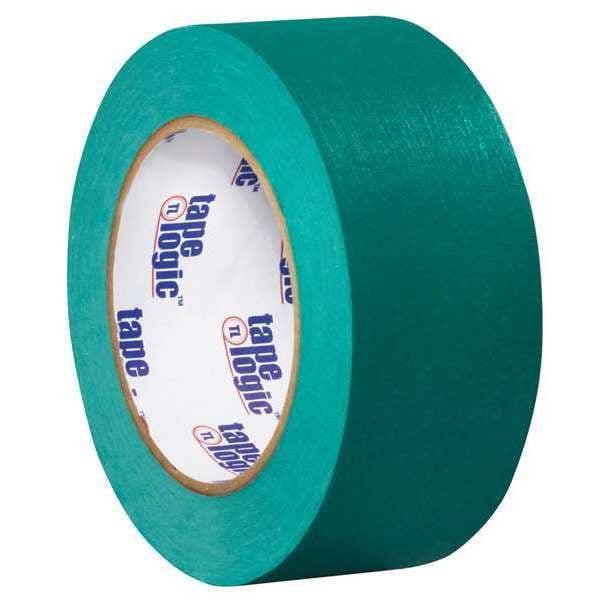 Cinta de enmascarar Tape Logic, 4.9 Mil, 2" x 60 yds., Verde Oscuro, 24/Caja - T937003E