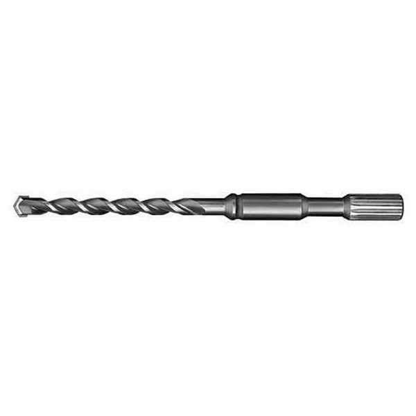 Milwaukee Tool 1/2 in. x 16 in. 2-Cutter Spline Rotary Hammer Drill Bit - 48-20-4051