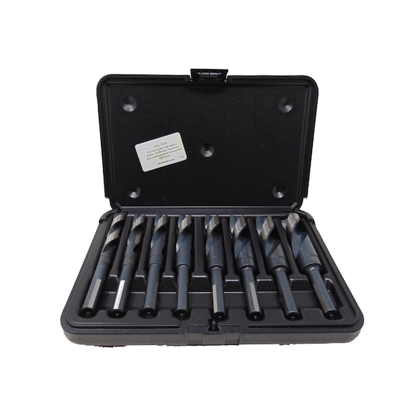 Norseman By Viking Drill And Tool 8 Piece 9-16" to 1" 135 Degree Split Point Cryo-Nitride S&D Set - 30333
