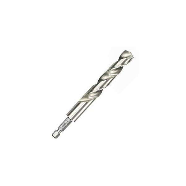 Champion Cutting Tool 3/32in HEX28 Hex Shank Jobber Drills, 135 Degree Split, Heavy Duty, Hex Shank, Steel, 6PK - CHA HEX28-3/32