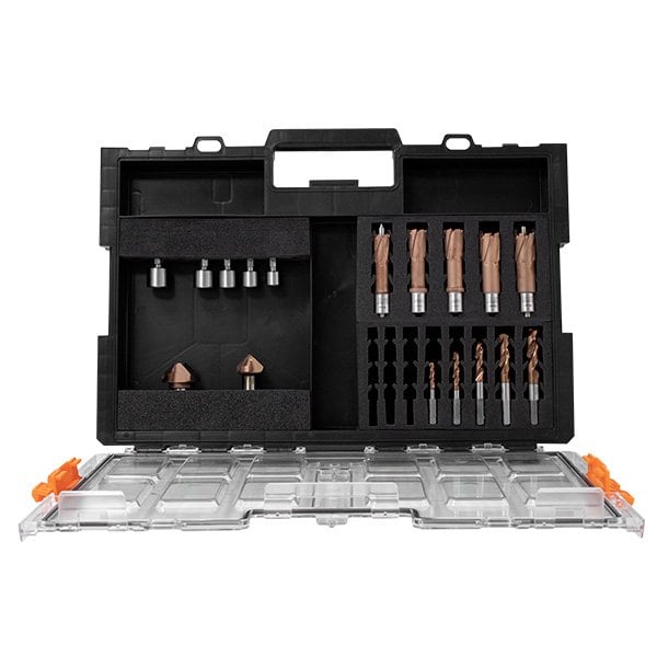 Holemaker Technology HMT Versadrive + CarbideMax ULTRA Coated STAKIT Cutter Kit, Metric - STC-ULTRA-KIT