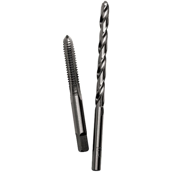 Century Drill Tool Century Drill & Tool 1/4-20 National Coarse Carbon Steel Tap-Plug  and #7 Wire Gauge Drill Bit - 95403