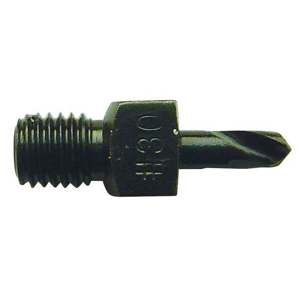 Zoro Select Cobalt Threaded Shank Drill, Stub, #10 - 16W775