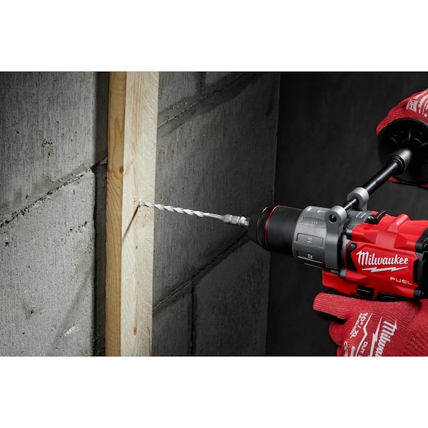 Milwaukee Tool 3/16 in. x 6 in. SHOCKWAVE Impact Duty Carbide Multi-Material Drill Bit for Concrete Screws - 48-20-8876