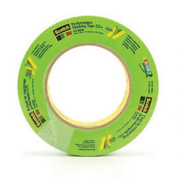 Cinta de enmascarar Scotch Performance 233+, 46338, 36 mm x 55 m, 24 por paquete, 24 paquetes - 7000120534