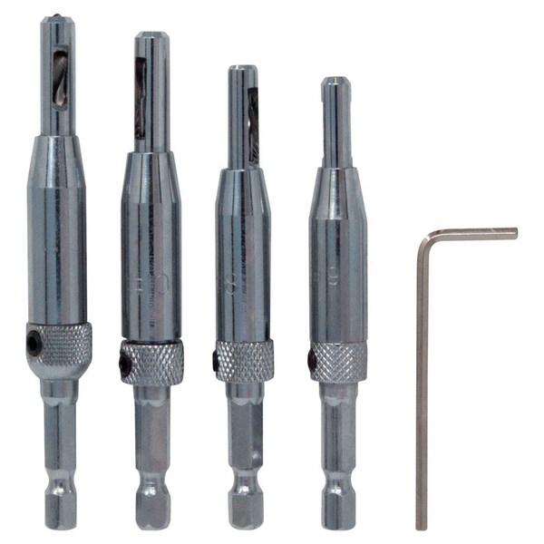 Eazypower Eazypower Isomax 4 in. L Drilling and Driving Utility Set Steel 4 pc - 81779