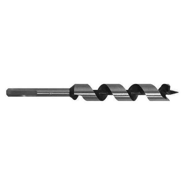 Century Drill & Tool Ship Auger Drill Bit, 1-1/8 x 7-1/2 in. - 38572