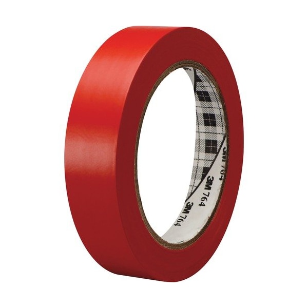 Cinta adhesiva de vinilo multipropósito, roja - MMM764136RED