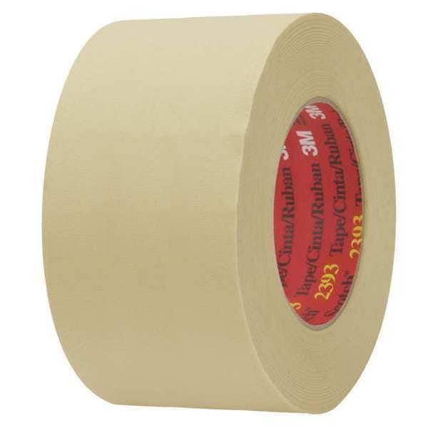 Cinta de enmascarar Scotch 3M™ 2393, 7.1 Mil, 3" x 60 yds., Beige, 12/caso - T9382393