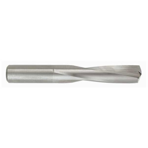 M.A. Ford Screw Machine Drill Bit, 1/32 in Size, 135  Degrees Point Angle, Solid Carbide, TiN Finish - 20503120