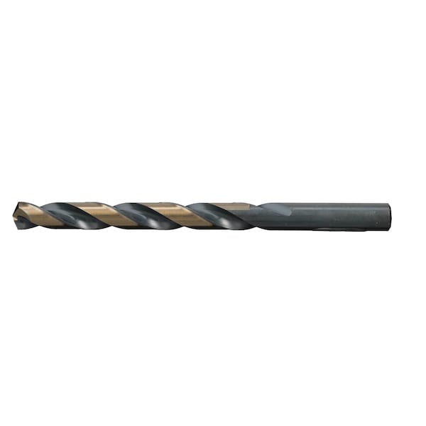 Drill America 6.00mm HSS Black & Gold KFD Split Point Jobber Length Drill Bit - KFDMM6.00