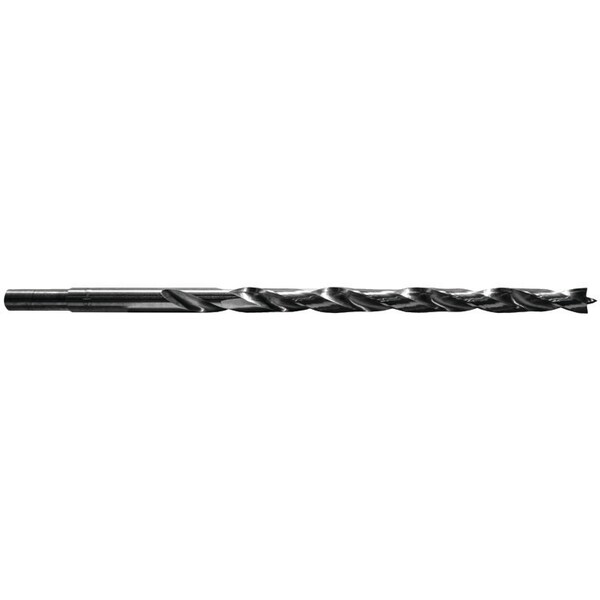 Century Drill & Tool Brad Point Wood Bit 7/16 Overall Length 10 Cutting Length 7-1/2 Rs 3/8 - 37028