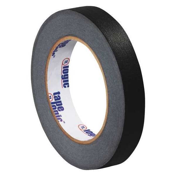 Cinta de enmascarar Tape Logic® Tape Logic, 4.9 Mil, 3/4" x 60 yardas, Negro, 48/Estuche - T934003B